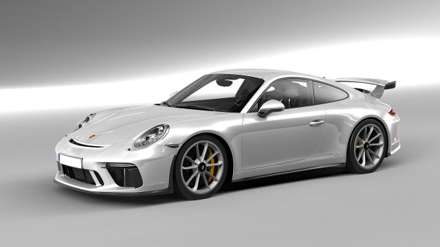 porsche 911 gt3 991 3D Model .c4d .max .obj .3ds .fbx .stl .blend 