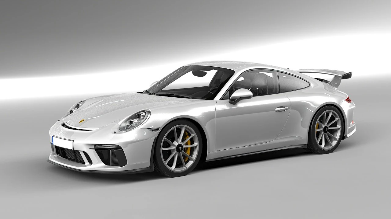 porsche 911 gt3 991 3D Model .c4d .max .obj .3ds .fbx .stl .blend 