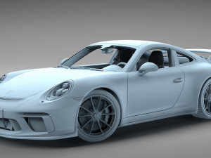 porsche 911 gt3 991 3D Model