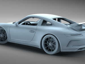 porsche 911 gt3 991 3D Model