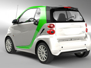 smart fourtwo e-drive 3D Model