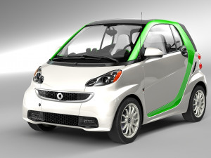 smart fourtwo e-drive 3D Model