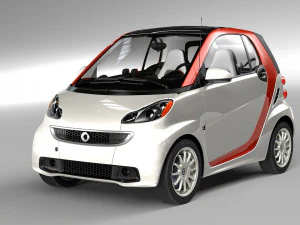 smart fourtwo 3D Model
