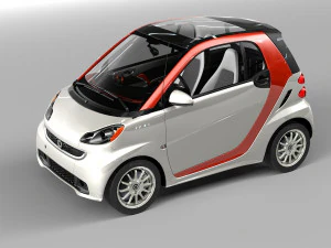 smart fourtwo 3D Model