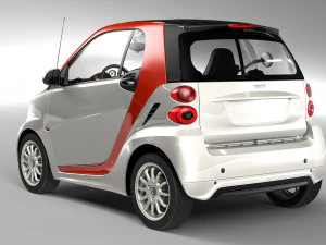smart fourtwo 3D Model
