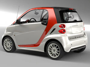 smart fourtwo 3D Model