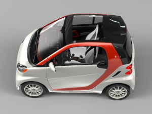 smart fourtwo 3D Model