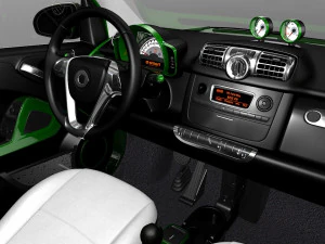 smart fourtwo 3D Model