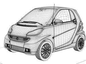 smart fourtwo 3D Model