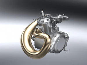 2 stroke engine 3D Model