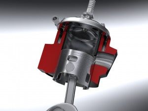 2 stroke engine 3D Model