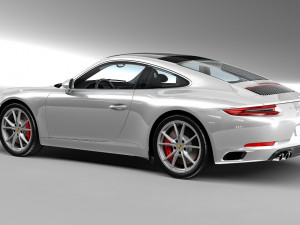 porsche 911 carrera s991 Modèle 3D