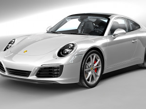 porsche 911 carrera s991 Modèle 3D