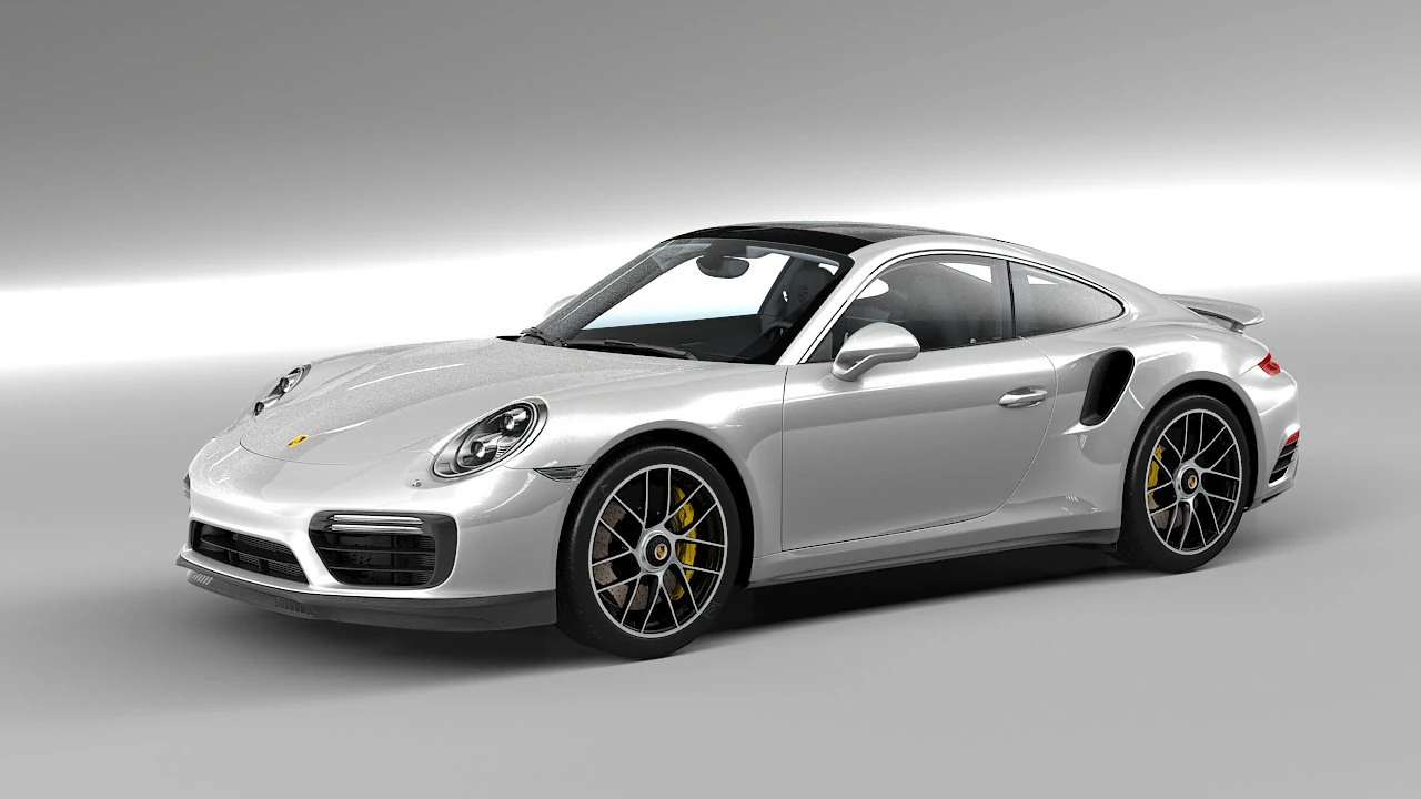 porsche 911 turbo 991 3D Model .c4d .max .obj .3ds .fbx .stl .blend 