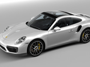 porsche 911 turbo 991 Modelo 3D