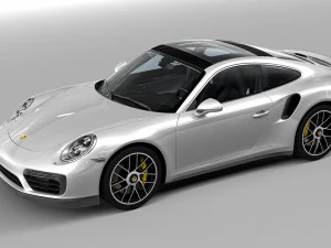 porsche 911 turbo 991 3D Model