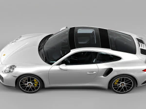 porsche 911 turbo 991 3D Model