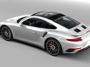 porsche 911 turbo 991 Modelo 3D