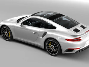 porsche 911 turbo 991 3D Model