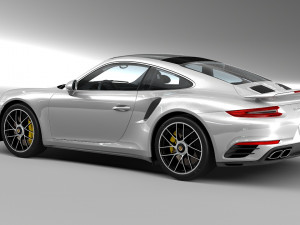 porsche 911 turbo 991 Modelo 3D