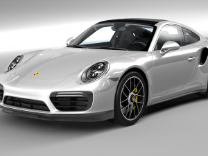 porsche 911 turbo 991 Modelo 3D