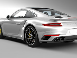porsche 911 turbo 991 Modelo 3D
