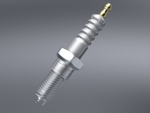 v8 dohc vvt engine 3D 모델