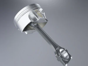 v8 dohc vvt engine 3D Model