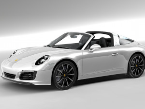 porsche 911 targa 991 3Dモデル