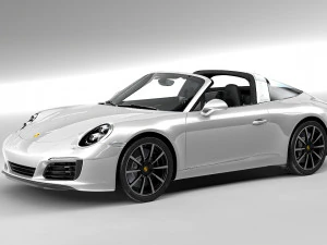 porsche 911 targa 991 Modelo 3D
