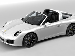 porsche 911 targa 991 Modello 3D