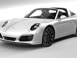 porsche 911 targa 991 Modello 3D