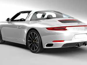 porsche 911 targa 991 Modello 3D