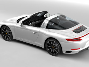 porsche 911 targa 991 Modello 3D