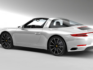 porsche 911 targa 991 Modello 3D