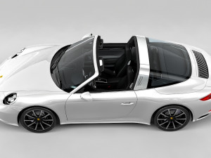 porsche 911 targa 991 Modello 3D