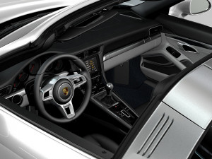 porsche 911 targa 991 Modello 3D