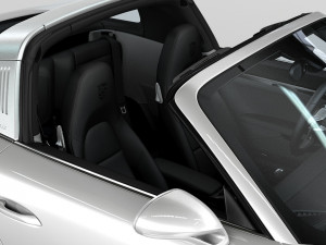 porsche 911 targa 991 Modello 3D