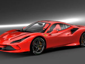 Hołd Ferrari F8 Model 3D