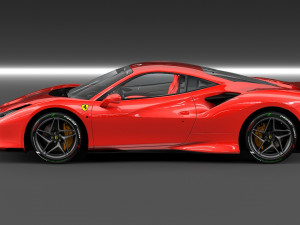 Ferrari f8 tributo 3D Model