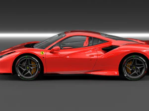 Ferrari f8 tributo 3D Model