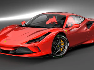 Ferrari f8 tributo 3D Model