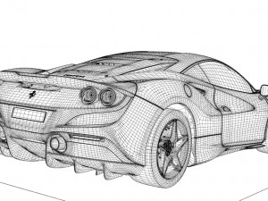 Ferrari f8 tributo 3D Model