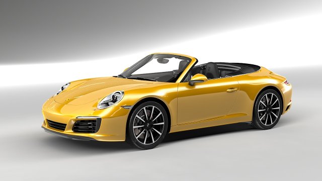 porsche 911 cabriolet 991 3D मॉडल .c4d .max .obj .3ds .fbx .stl .blend 