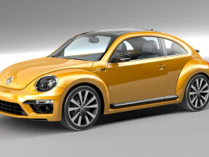 vw fusca turbo Modelo 3D