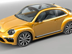 vw beetle turbo 3D Model