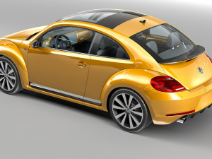 vw beetle turbo Modèle 3D