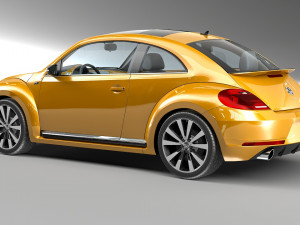vw beetle turbo Modèle 3D