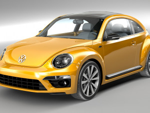 vw beetle turbo Modèle 3D