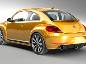 vw beetle turbo 3D Model